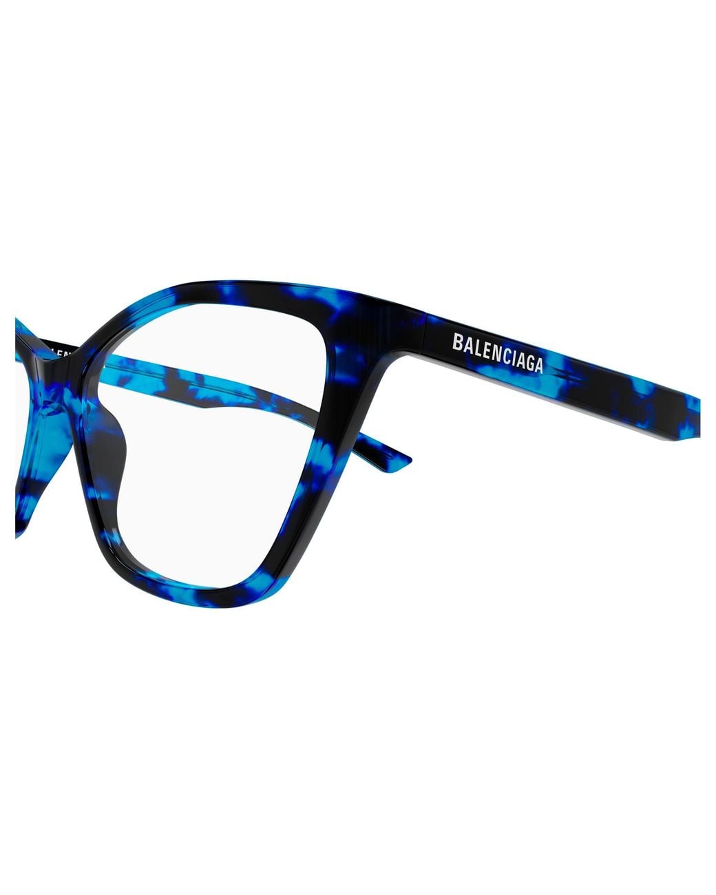 Balenciaga Black Bb0405O 005 Optical Frames Acetate Transparent Butterfly