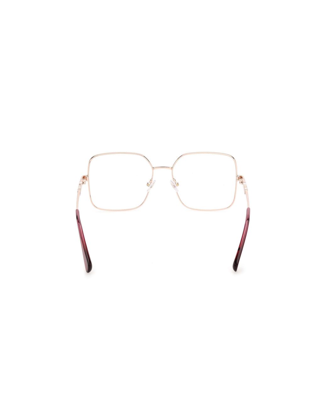 MAX&Co. Black Mo5233 28 Optical Frames Metal Squared Normal