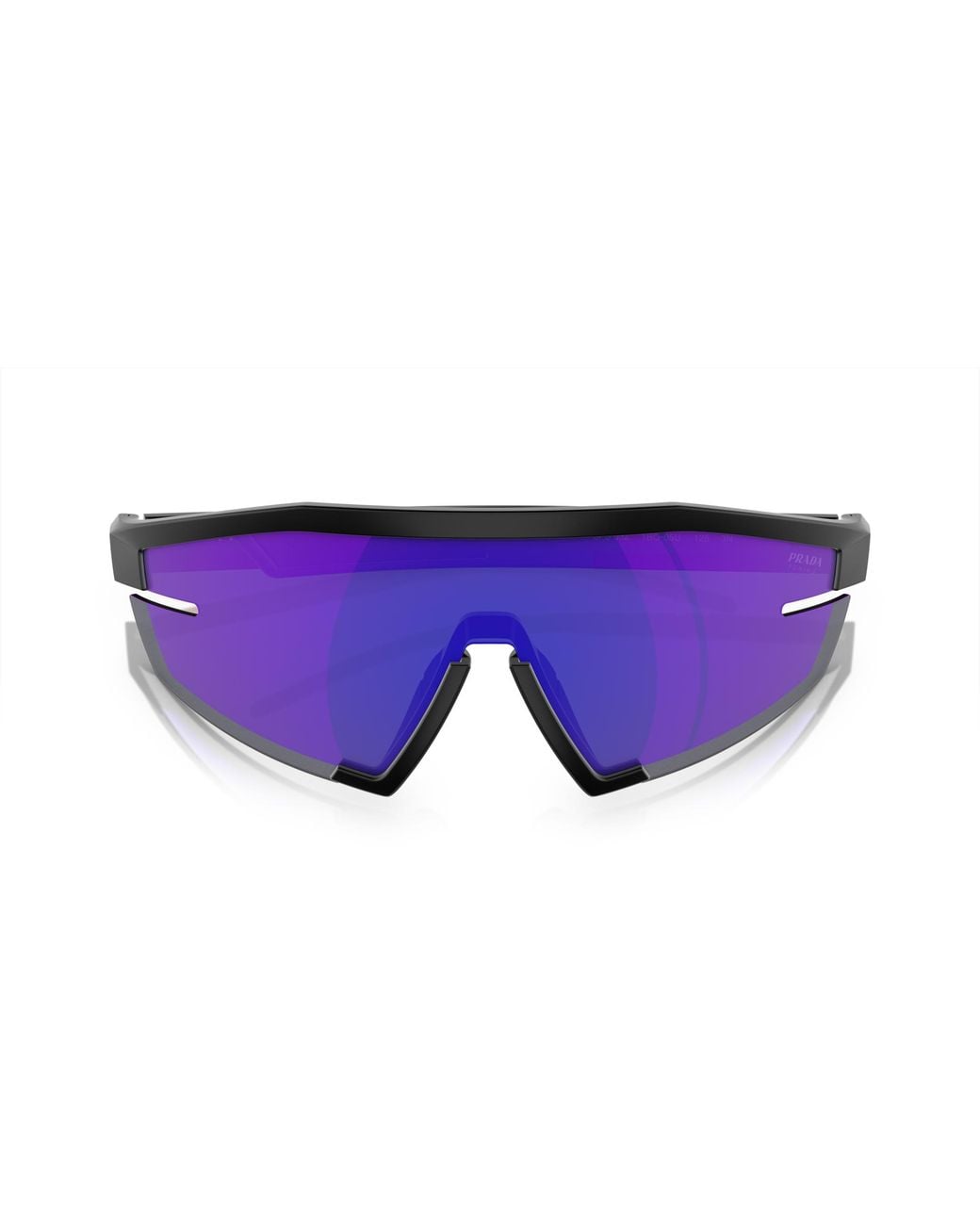Paradas Linea Rosa Prada Linea Rossa Ps 03Zs 1Bo05U Sunglasses Injected Geometric Normal ...