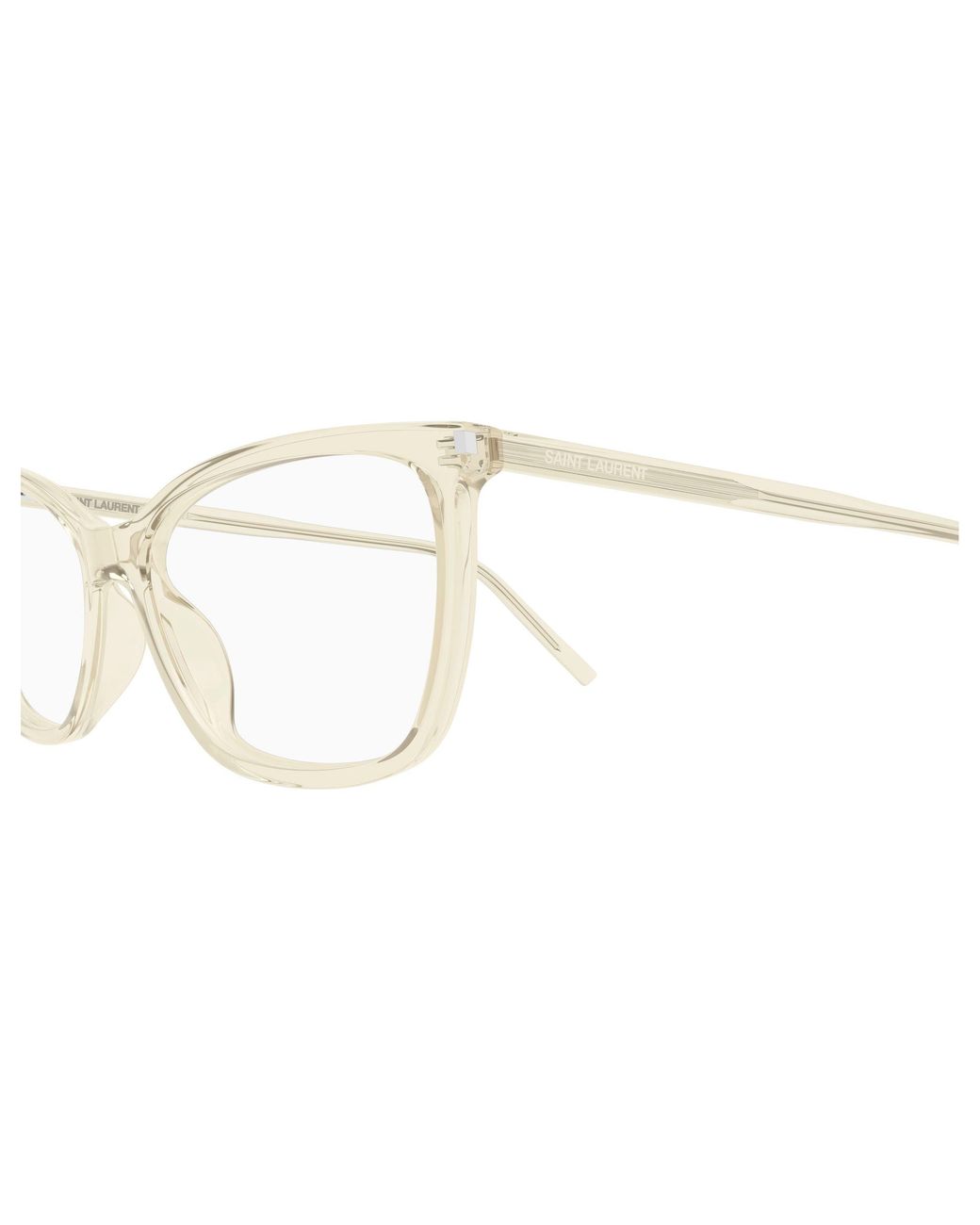 Saint Laurent Black Sl 834 004 Optical Frames Acetate Transparent Cat Eye