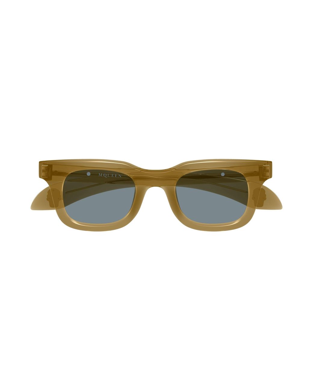 McQueen Black Am0547S 004 Sunglasses Acetate Squared for men