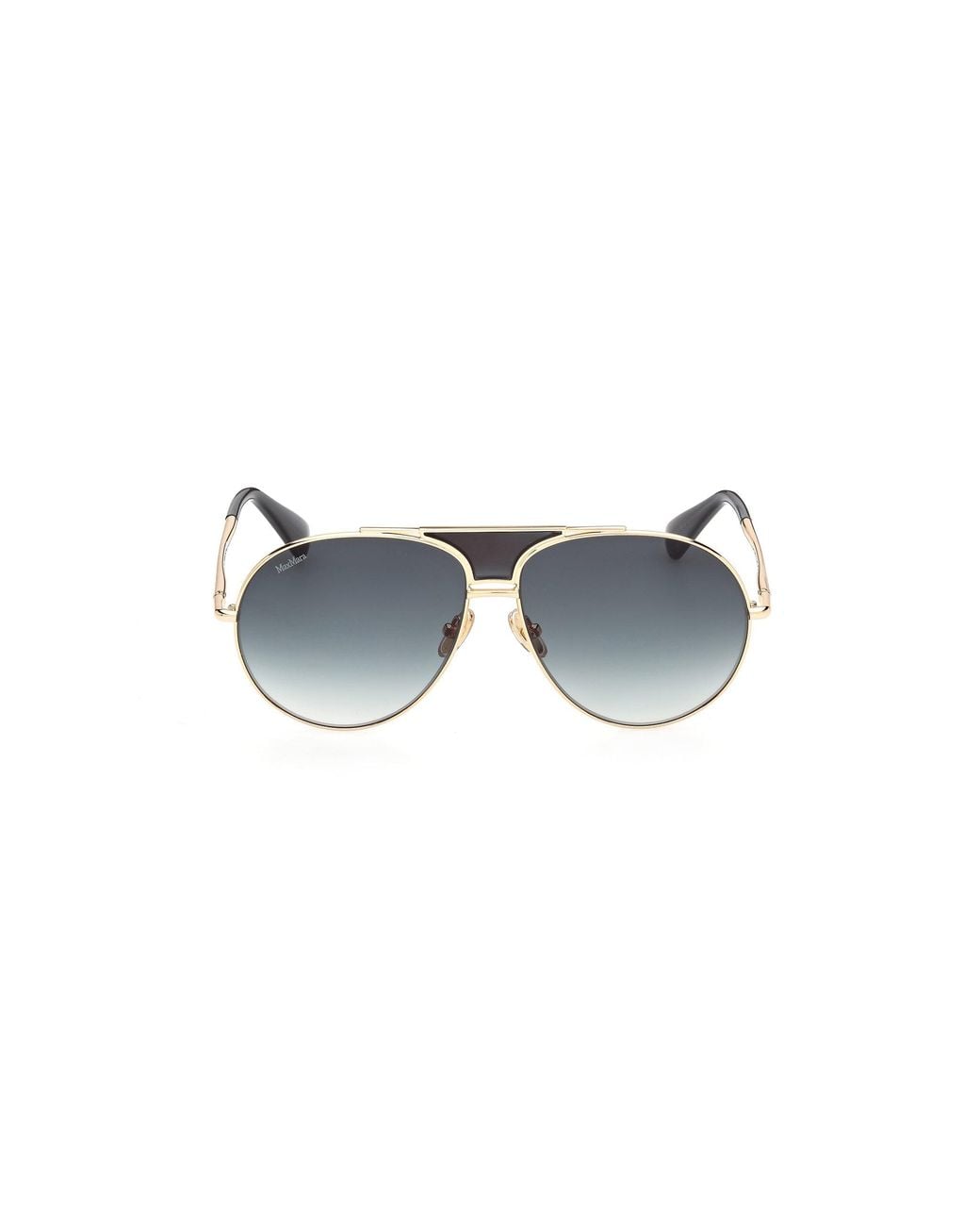 Max Mara Black Mm0215 30P Sunglasses Acetate Pilot Normal
