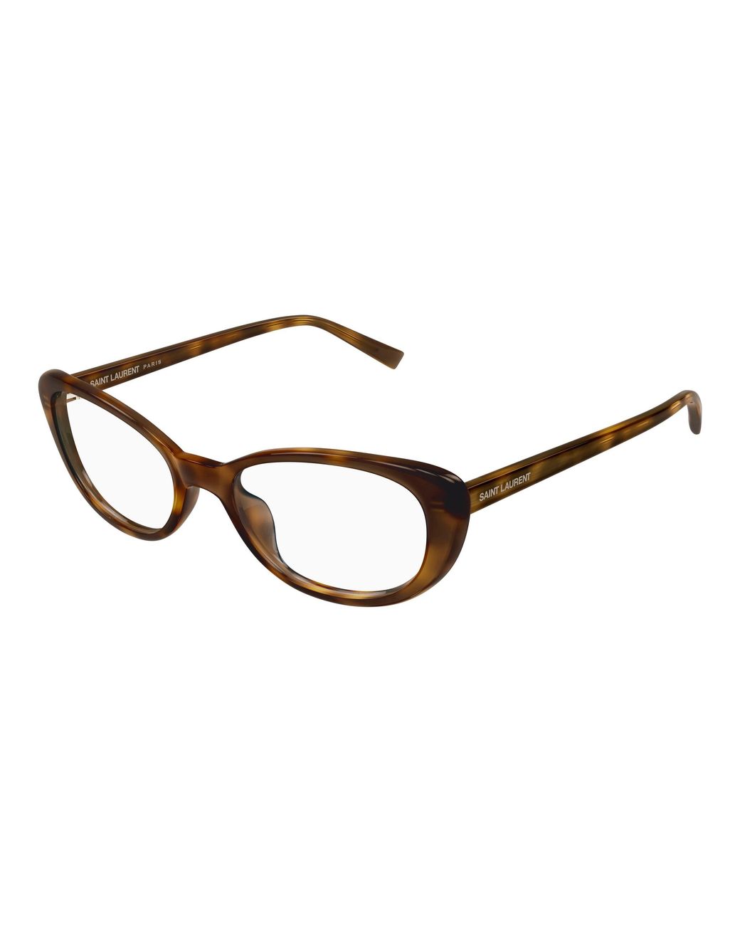 Saint Laurent Black Sl 822 Opt 003 Optical Frames Acetate Transparent Cat Eye "Antiriflesso"