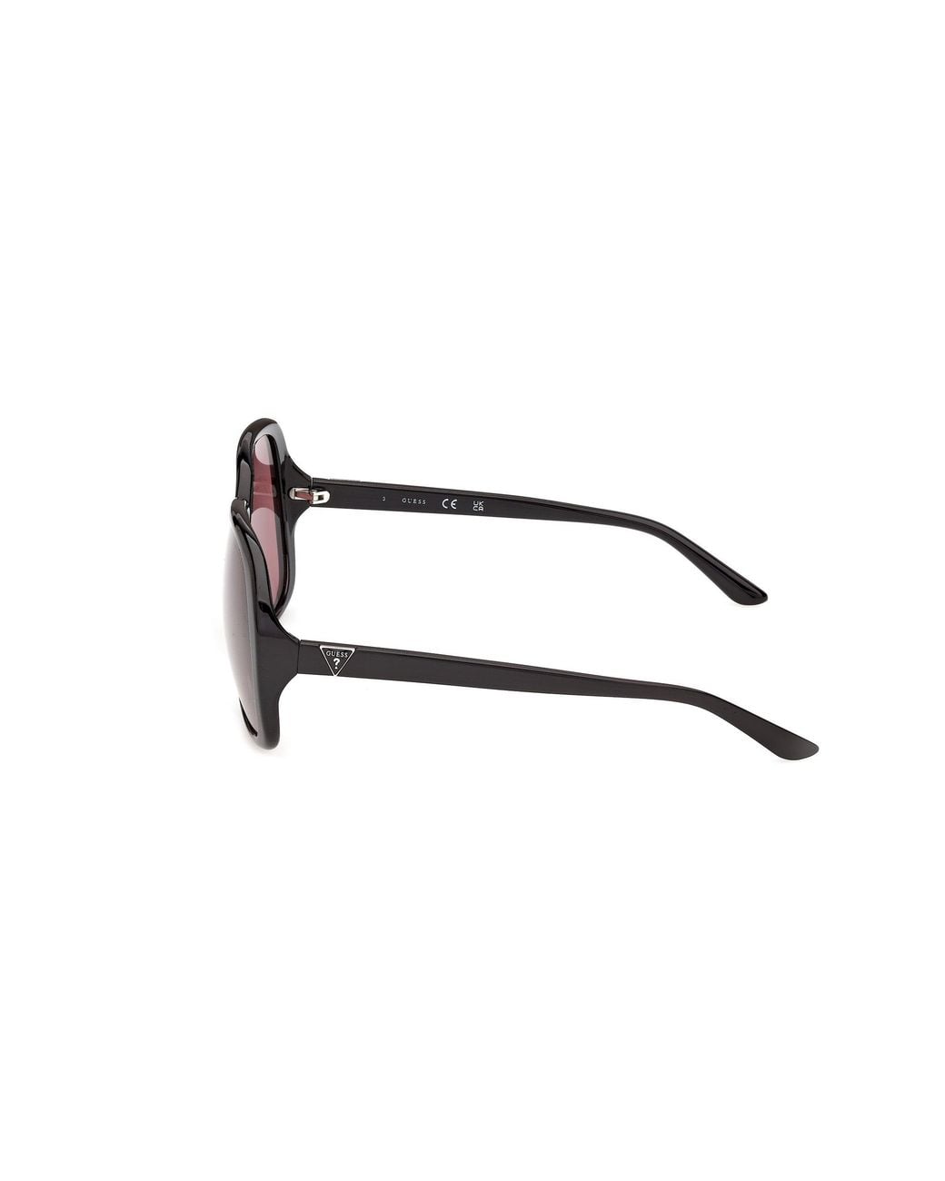 Guess Black Gu00350 01S Sunglasses Injected Bordeaux Butterfly Normal