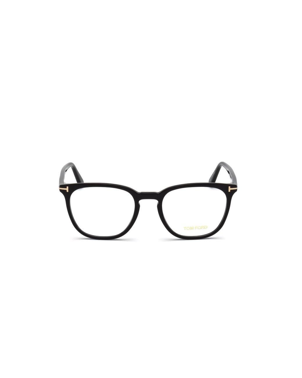 Tom Ford Black Ft5506 001 Optical Frames Acetate Geometric Normal for men