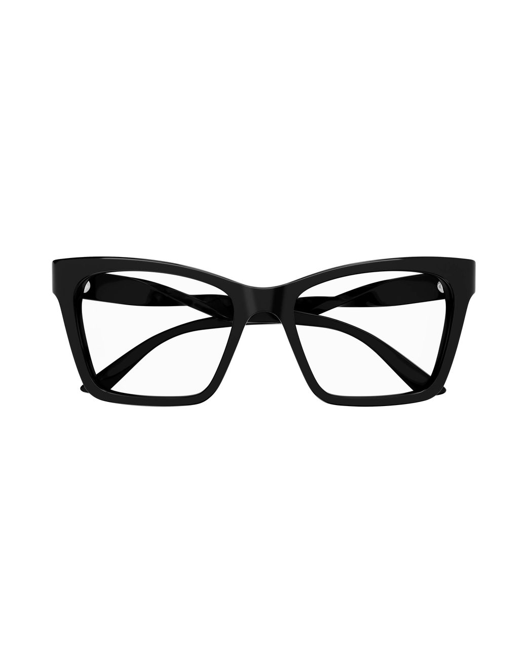 Balenciaga Black Bb0210O 001 Optical Frames Acetate Cat Eye