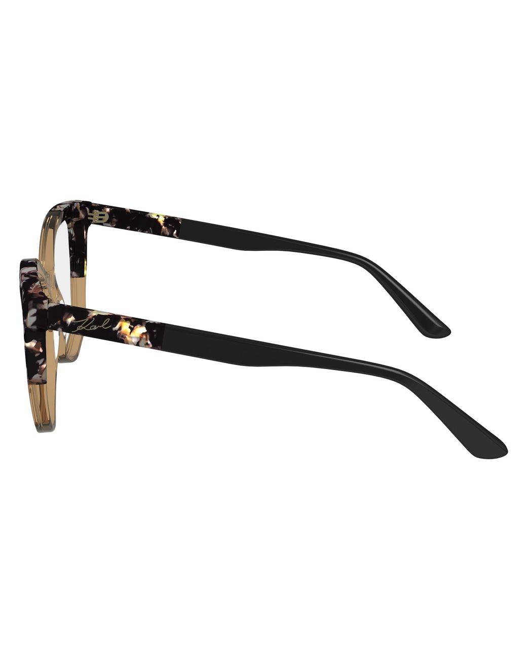 Karl Lagerfeld Black Kl6154 245 Optical Frames Acetate Squared Normal Normal