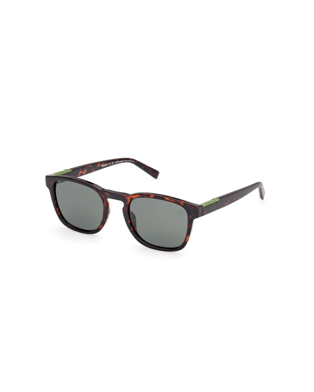 Timberland Black Tb00007 52R Sunglasses Injected Round Polarized for men