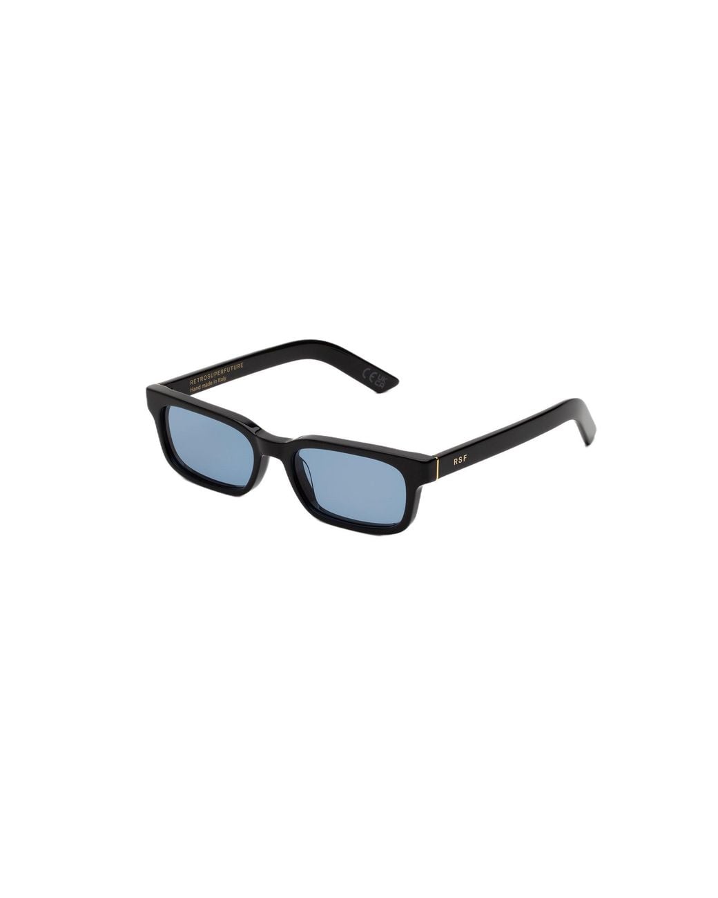 Retrosuperfuture Black Xh9 Gesto Azure Sunglasses Acetate Squared Normal