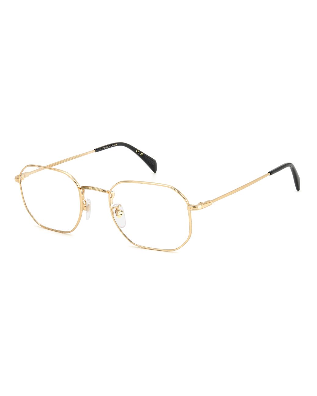 David Beckham Black Db 1151 Aoz Optical Frames Metal Geometric for men