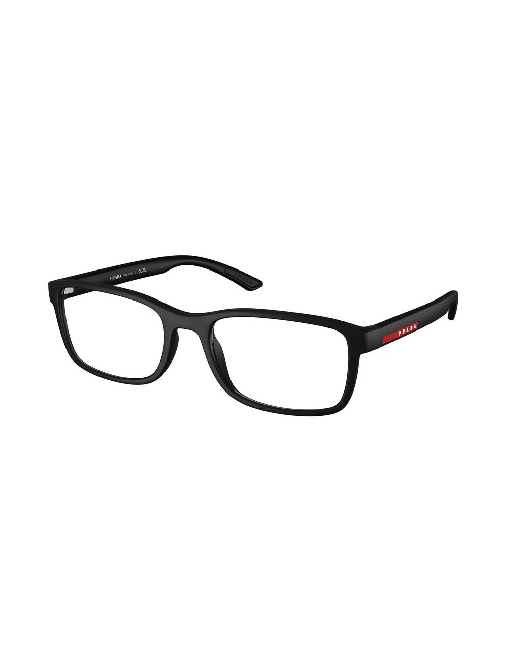 Prada Linea Rossa Black Ps 06Rv Dg01O1 Optical Frames Injected Pillow Normal for men