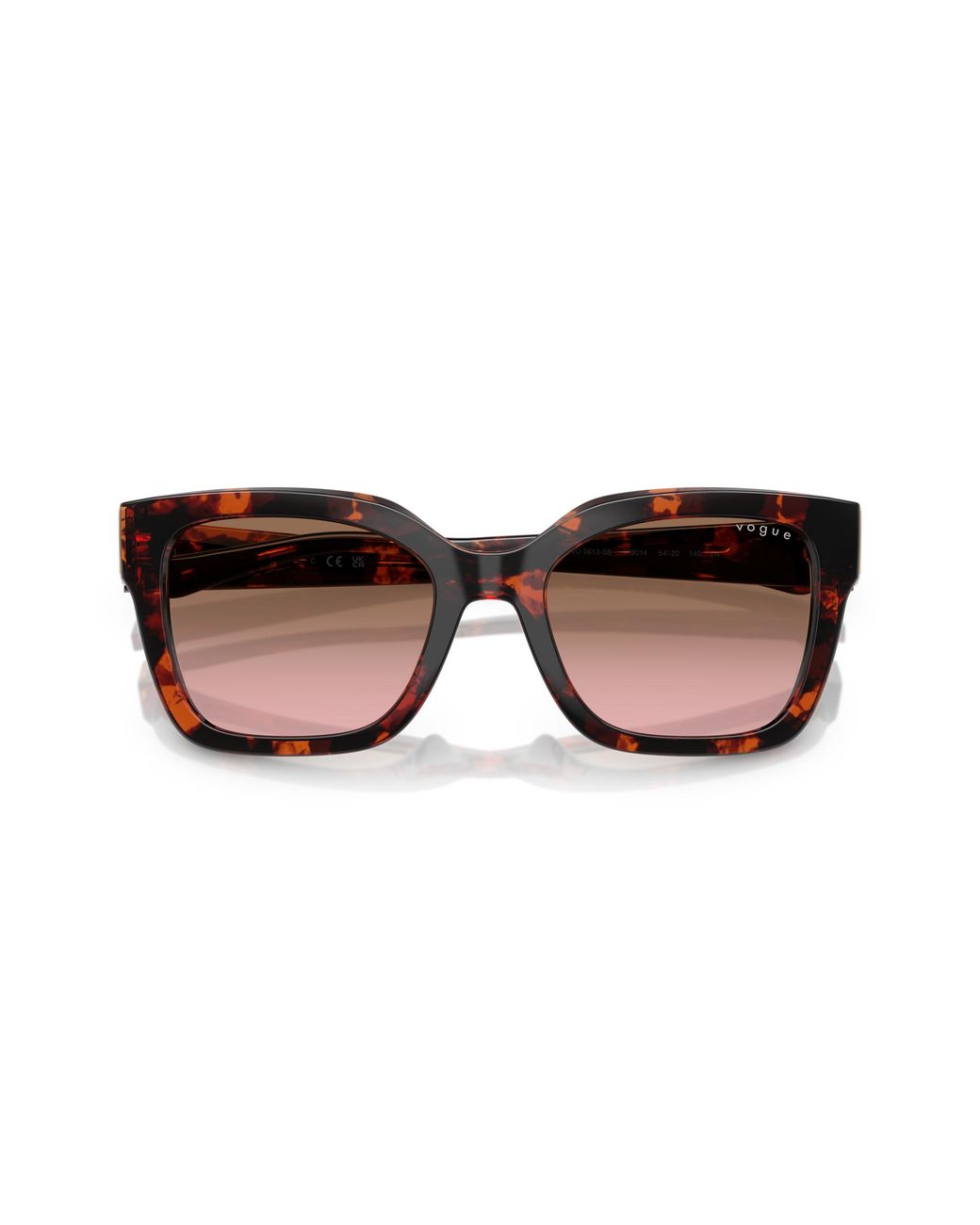 Vogue Eyewear Black Vo5613Sb 318014 Sunglasses Nylon Squared Normal Shaded