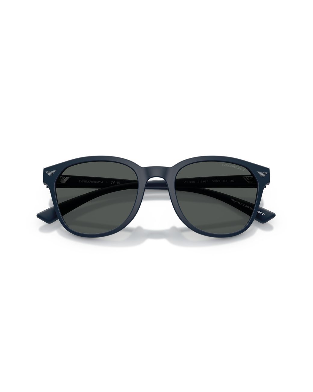 Emporio Armani Black Ea4225U 618587 Sunglasses Injected Pantos Normal for men