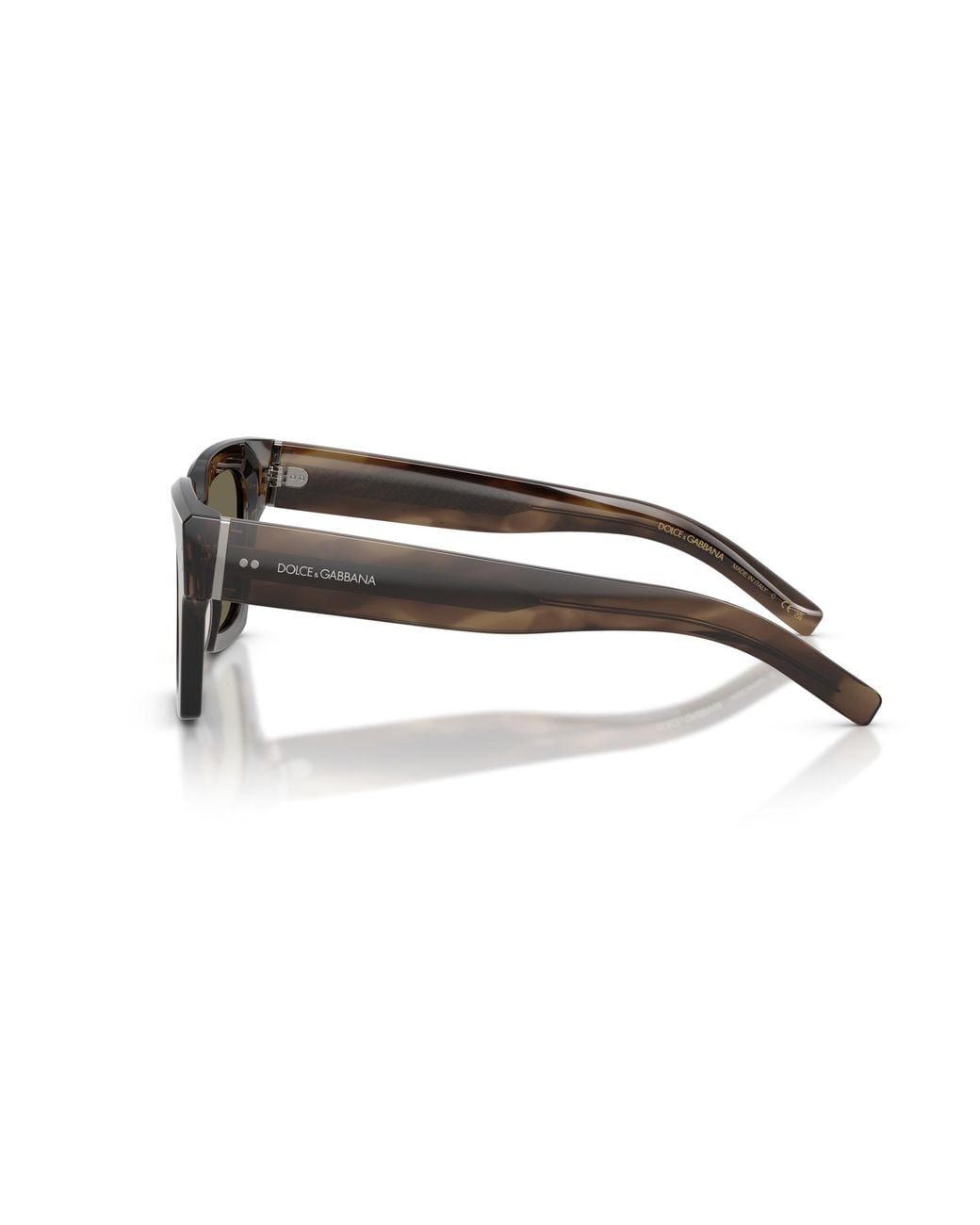 Dolce & Gabbana Black Dg4413 3200/3 Sunglasses Acetate Squared Normal for men