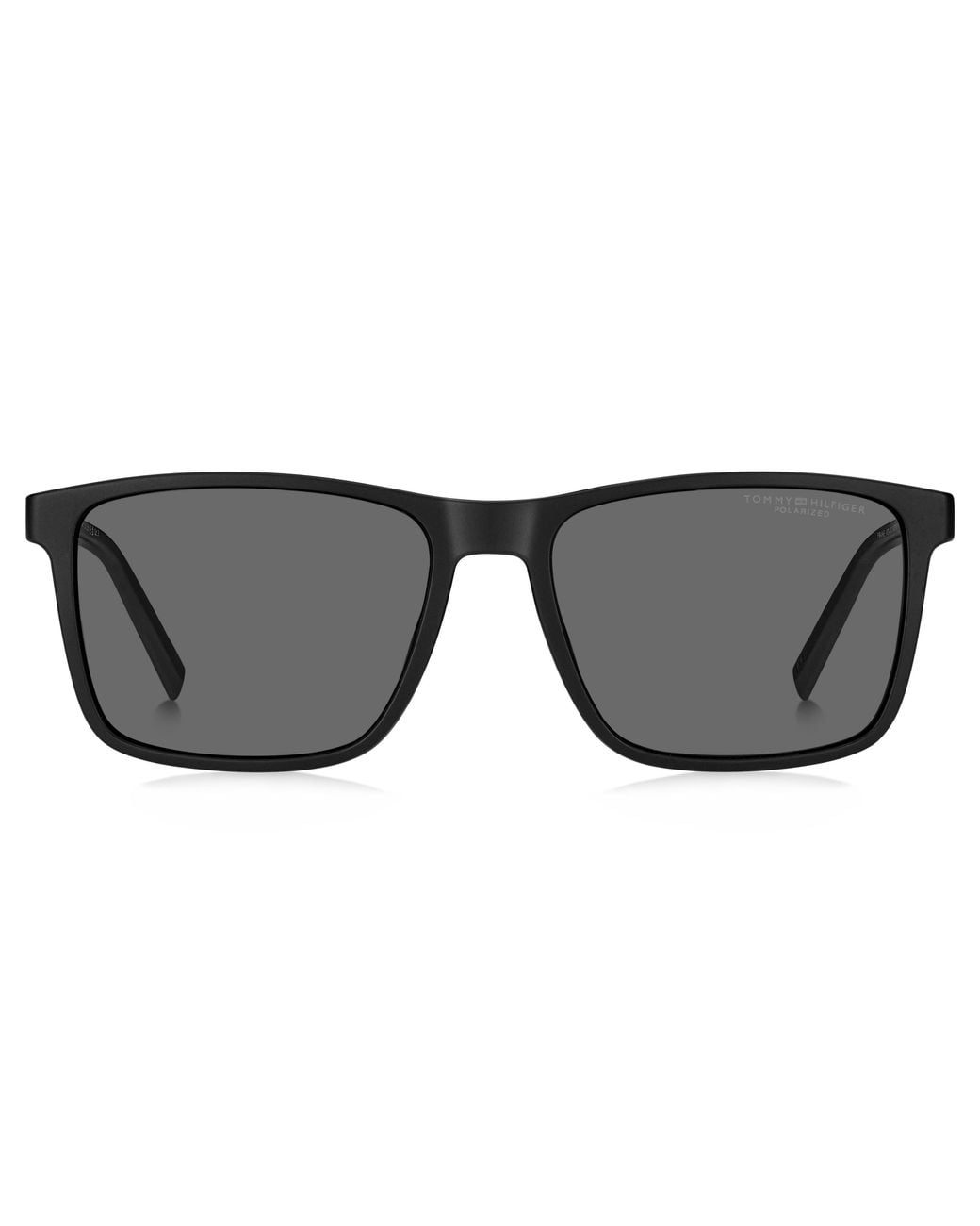 Tommy Hilfiger Black Th 2201/S 807/M9 Sunglasses Eco-Poliame Squared Polarized for men