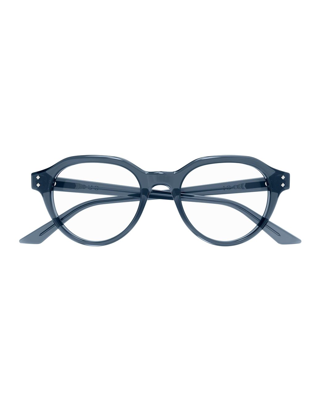 Gucci Black Gg1894O 004 Optical Frames Acetate Transparent Round for men
