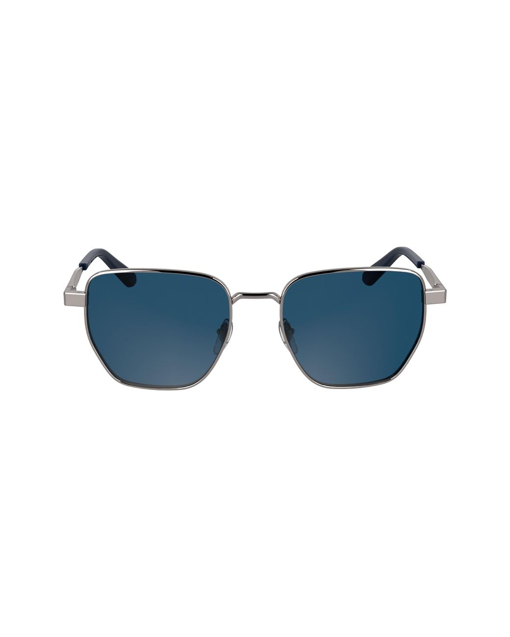 Calvin Klein Black Ck25100S 071 Sunglasses Metal Squared Normal