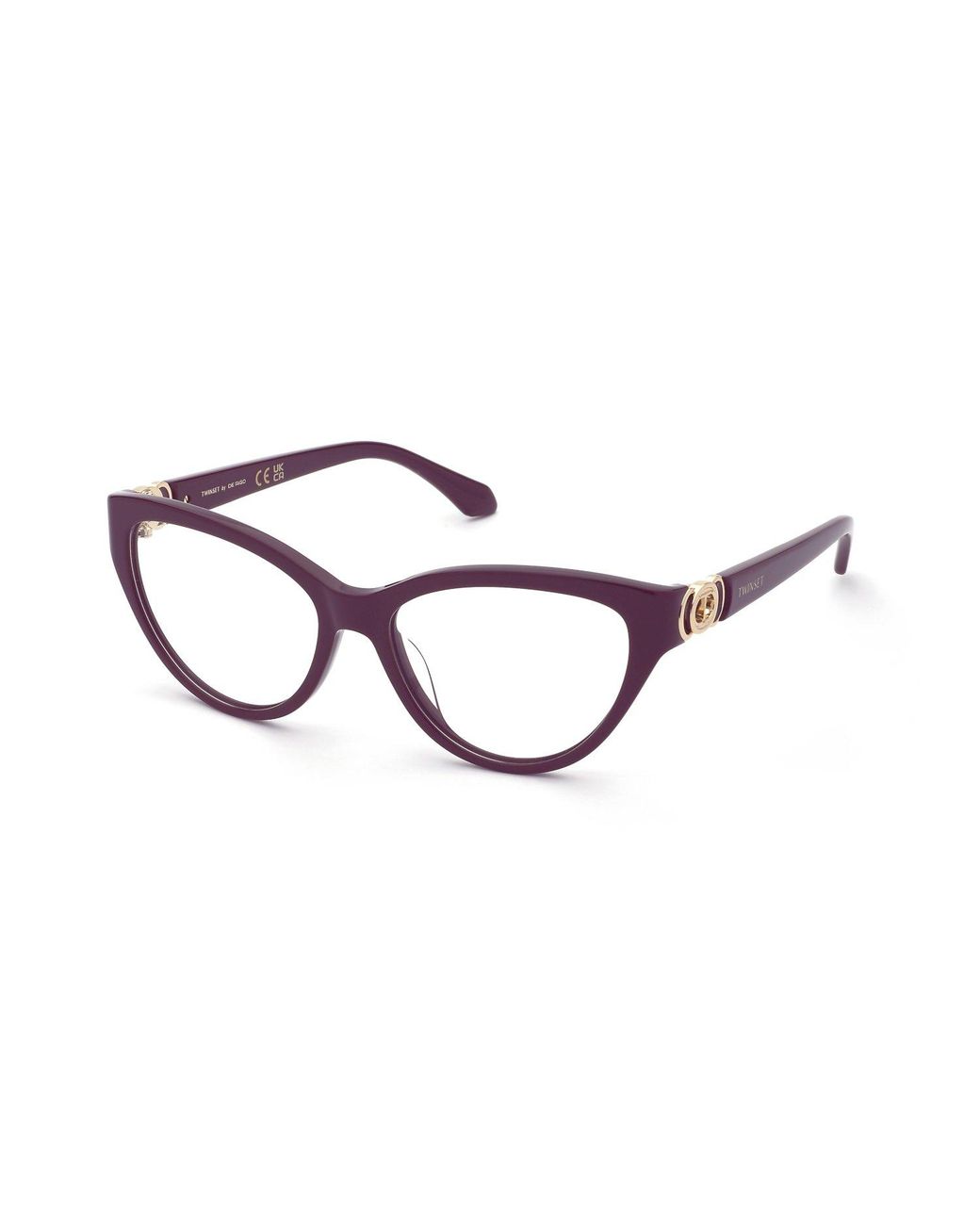 Twinset Black Vtw071 09Fd Optical Frames Acetate Butterfly