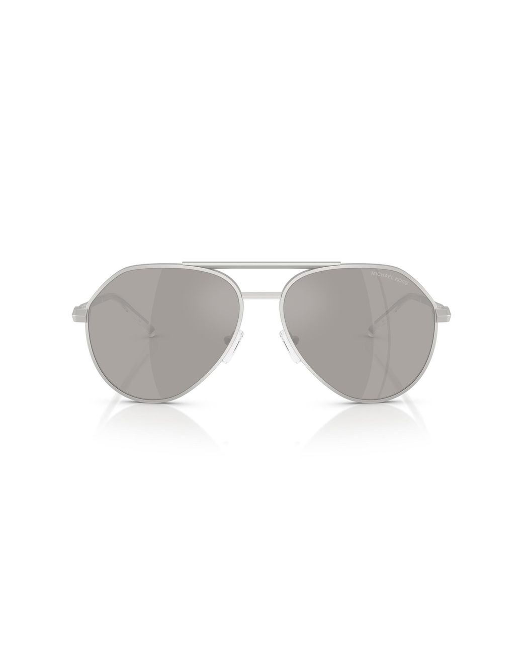 Michael Kors Black Mk1168 Brentwood 19036G Sunglasses Metal Pilot Mirrored for men