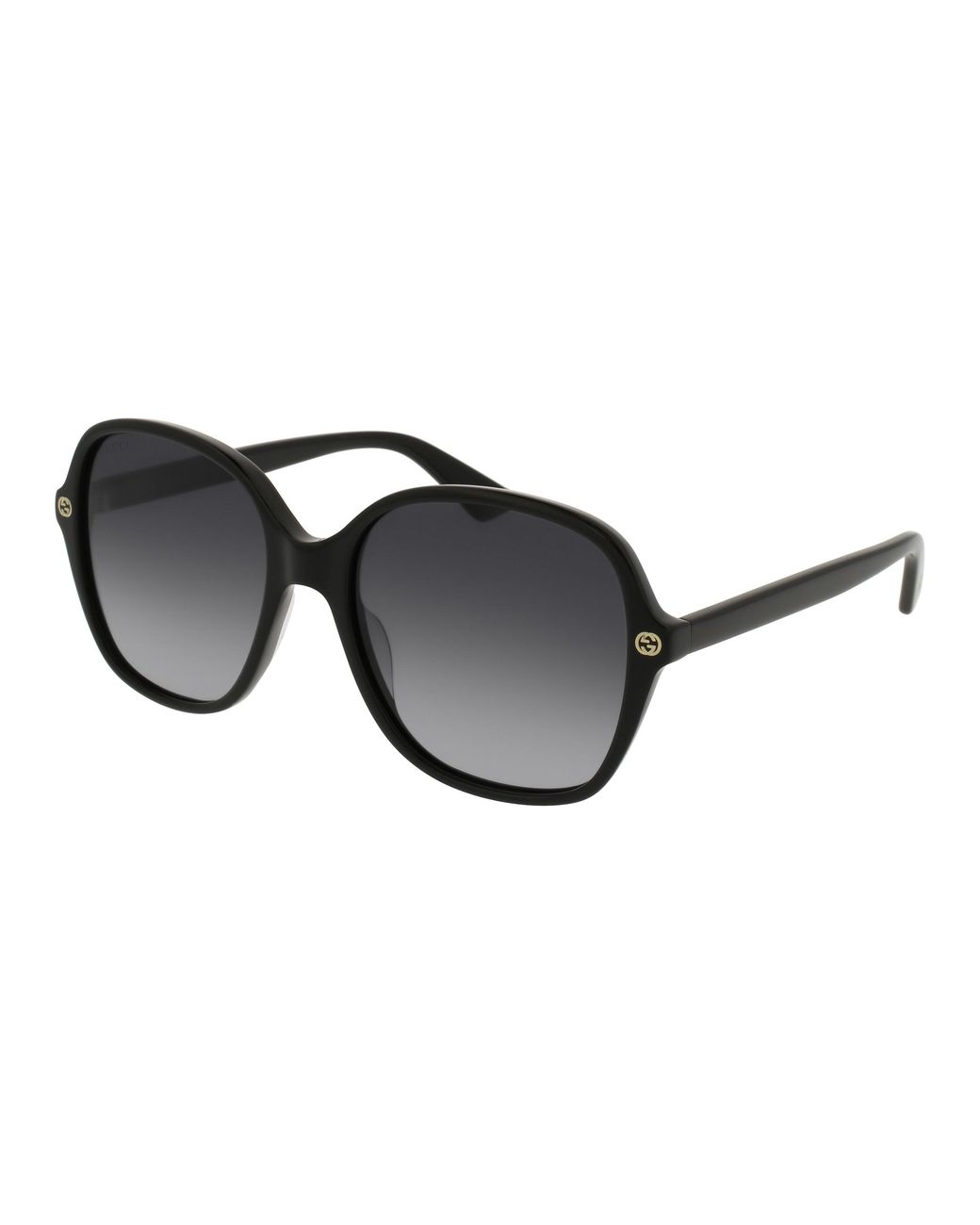 Gucci Black Gg0092S 001 Sunglasses Plastic Squared