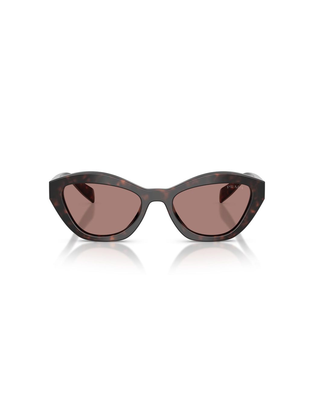 Prada Black Pr A02S 17N60B Sunglasses Acetate Butterfly Normal
