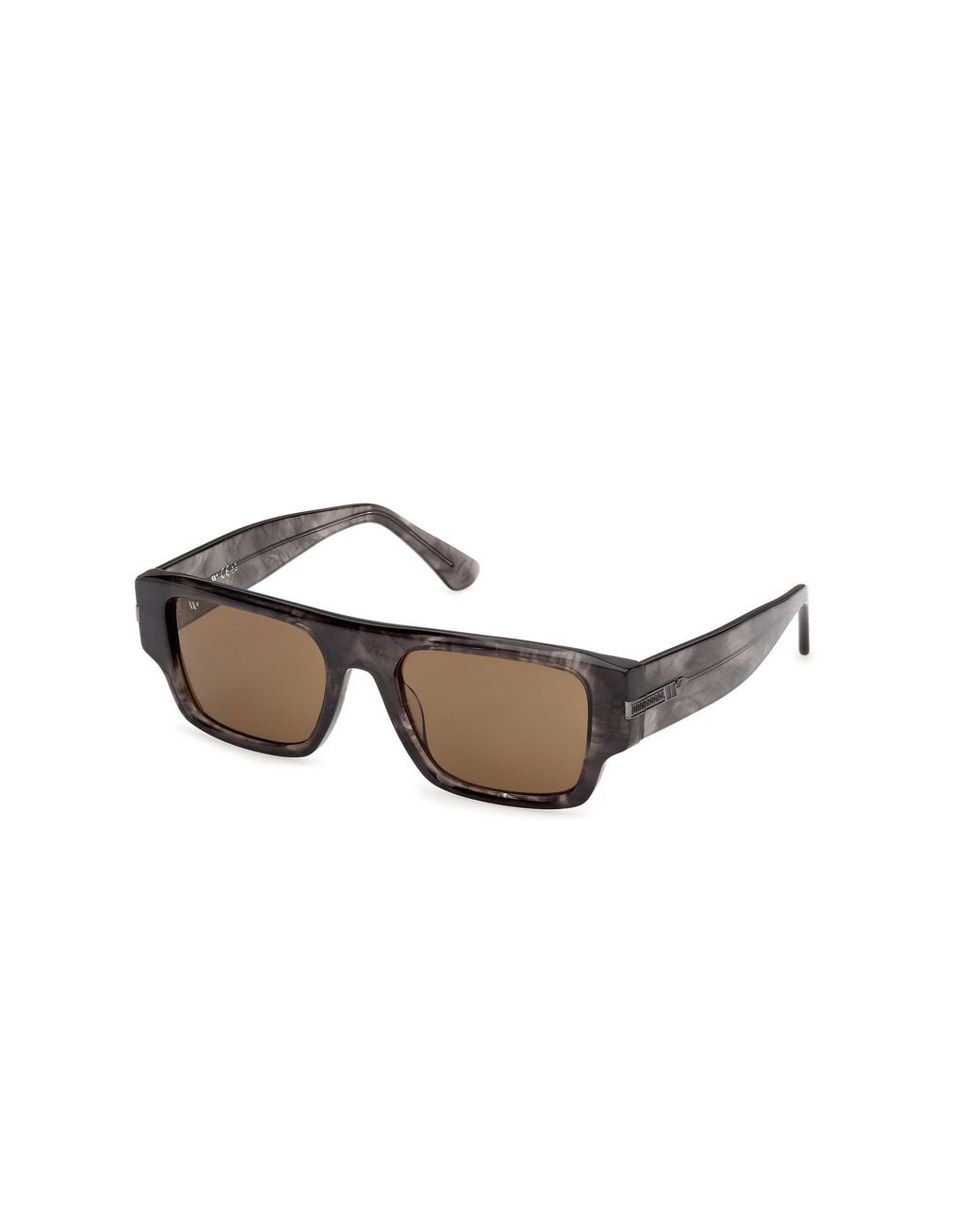 Web Black We0401 20E Sunglasses Acetate Squared Normal for men