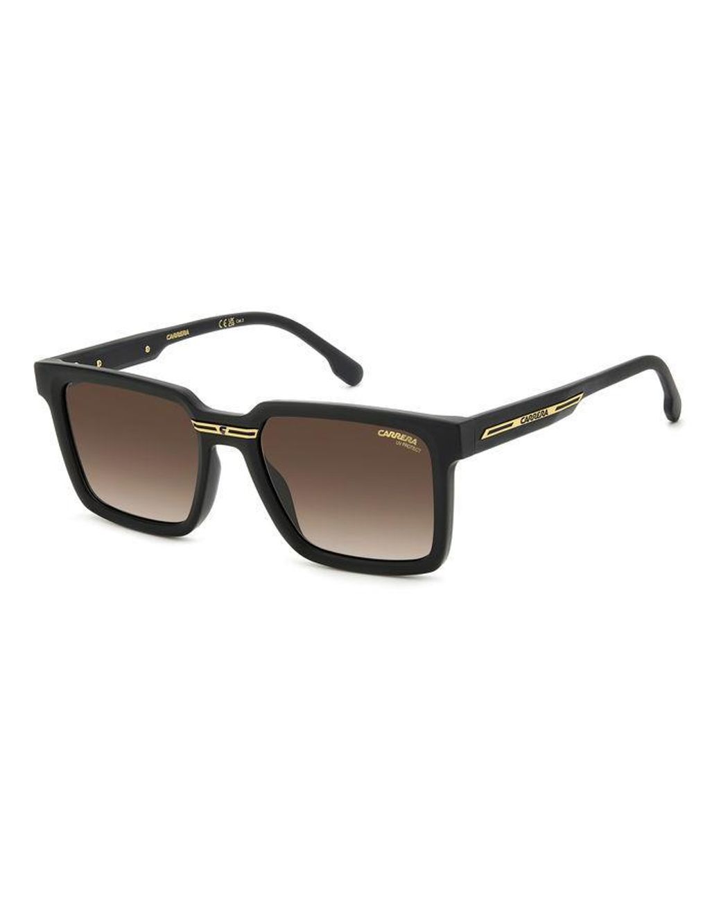 Carrera Black Victory C 02/S 003/86 Sunglasses Bio Polyamide Squared Normal Shaded for men