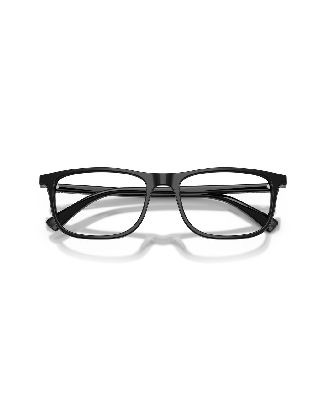 Emporio Armani Black Ea3287 5017 Optical Frames Acetate Transparent Pillow Normal for men