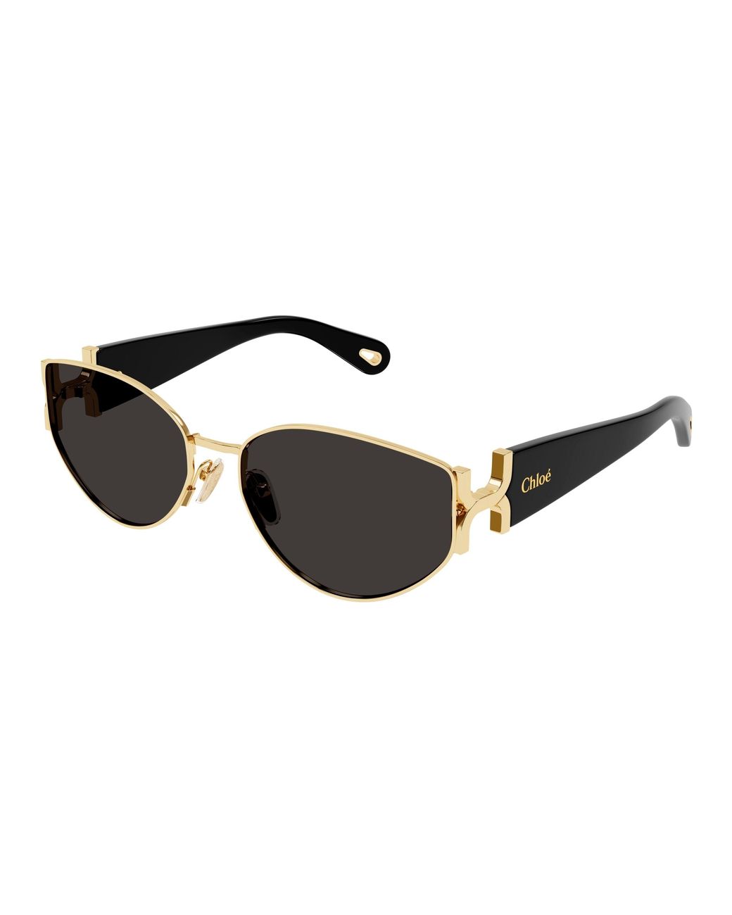Chloé Black Ch0260S 001 Sunglasses Metal Round