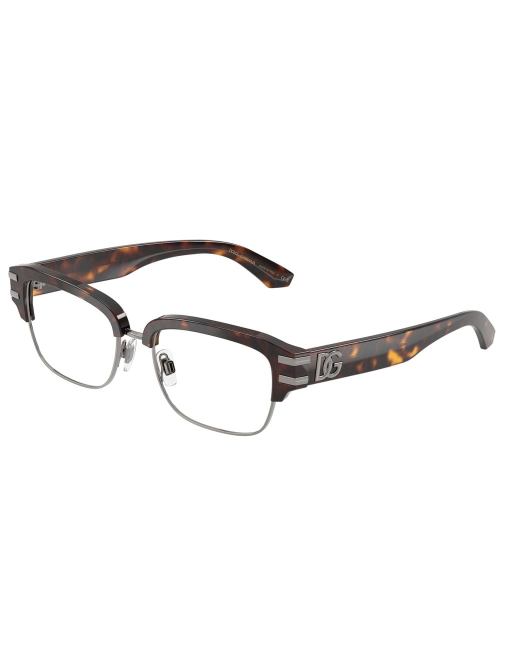 Dolce & Gabbana Black Dg3456 502 Optical Frames Acetate Transparent Squared Normal for men