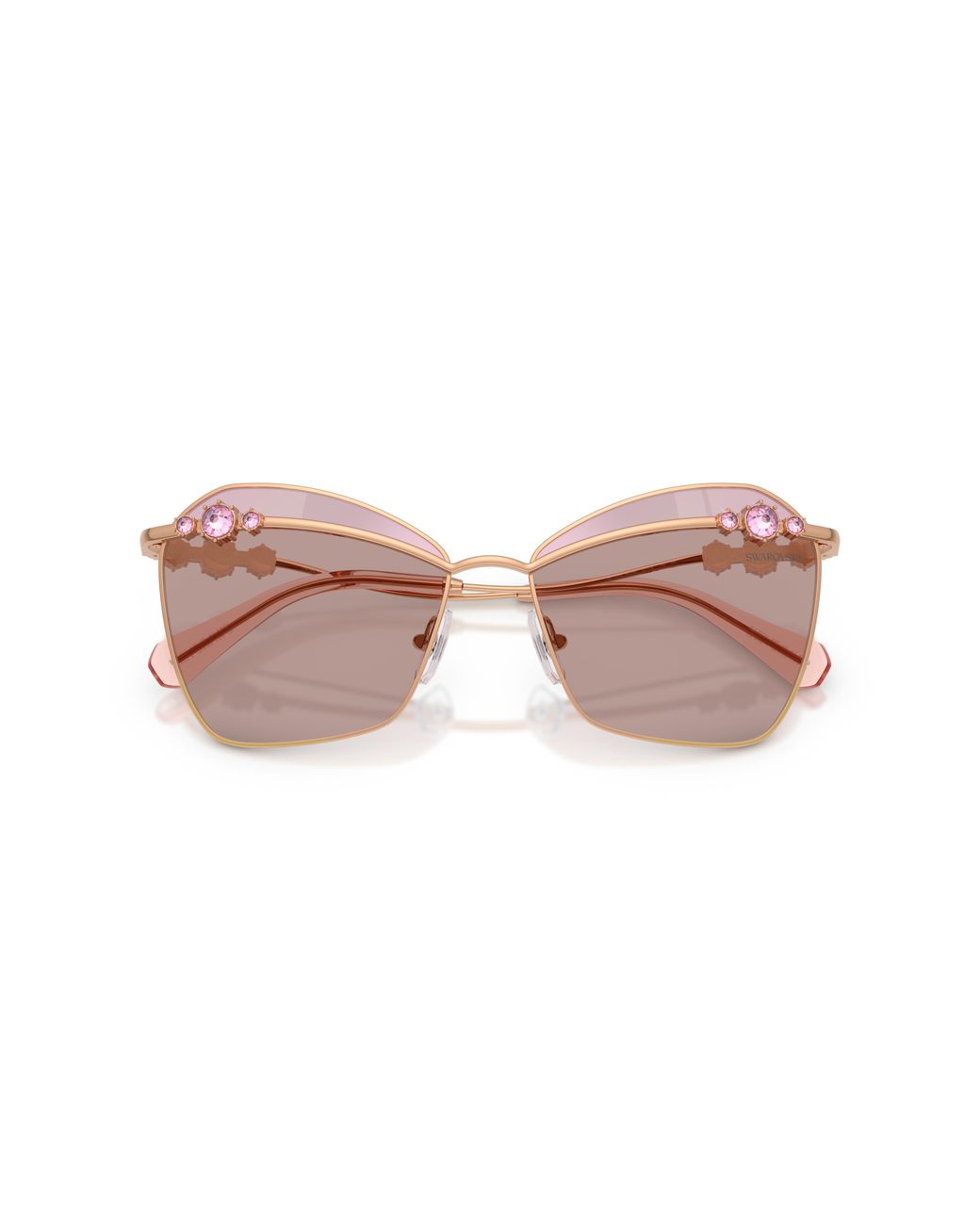 Swarovski Black Sk7040 401461 Sunglasses Metal Butterfly Normal