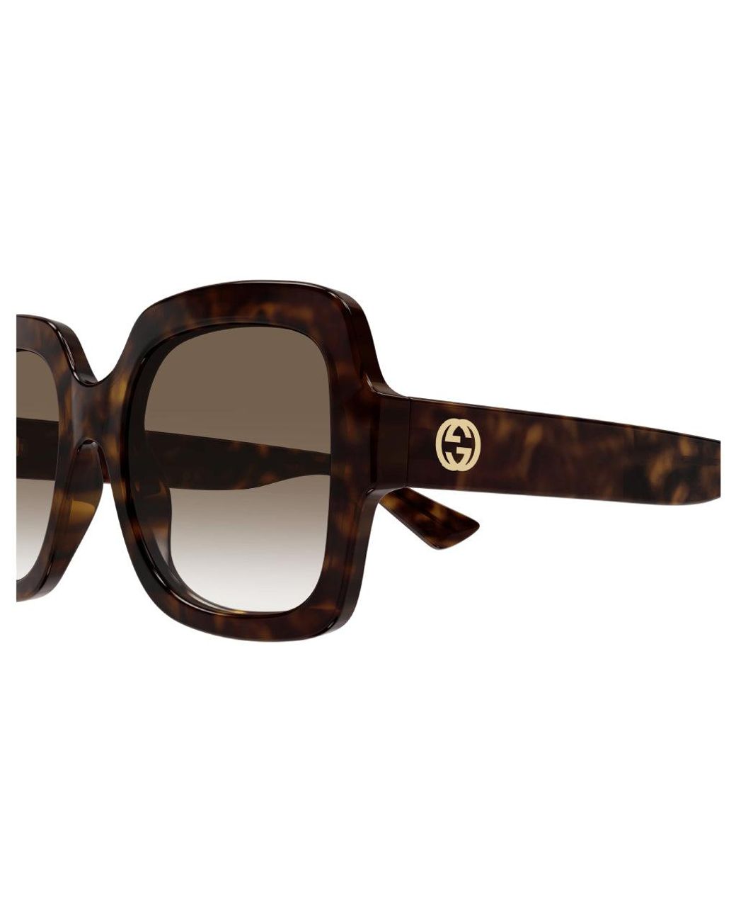 Gucci Black Gg1337S 003 Sunglasses Plastic Oversize Shaded