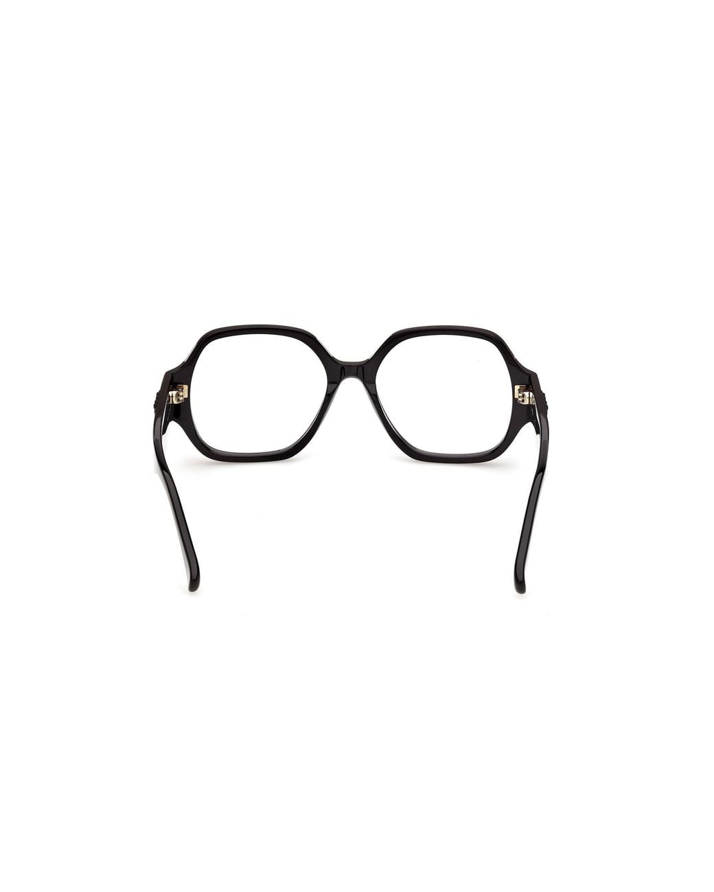 Max Mara Black Mm5252 1 Optical Frames Acetate Geometric Normal