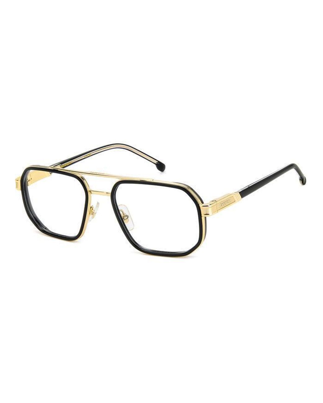 Carrera Black 1137 001 Optical Frames Metal Pilot for men