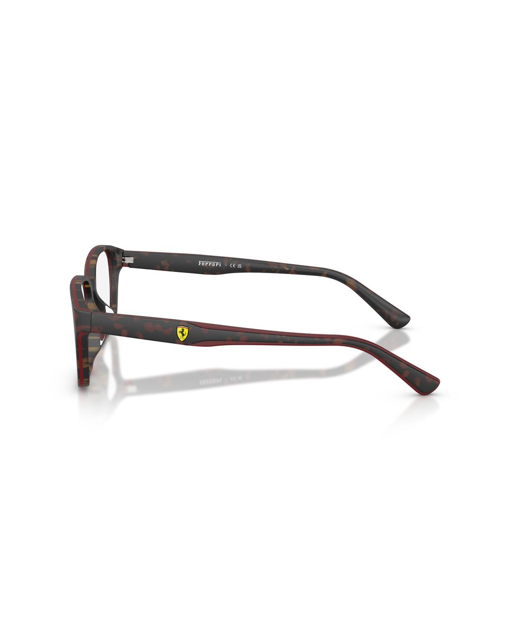 FERRARI SCUDERIA Black Fz8029D 763 Optical Frames Acetate Transparent Pillow Normal