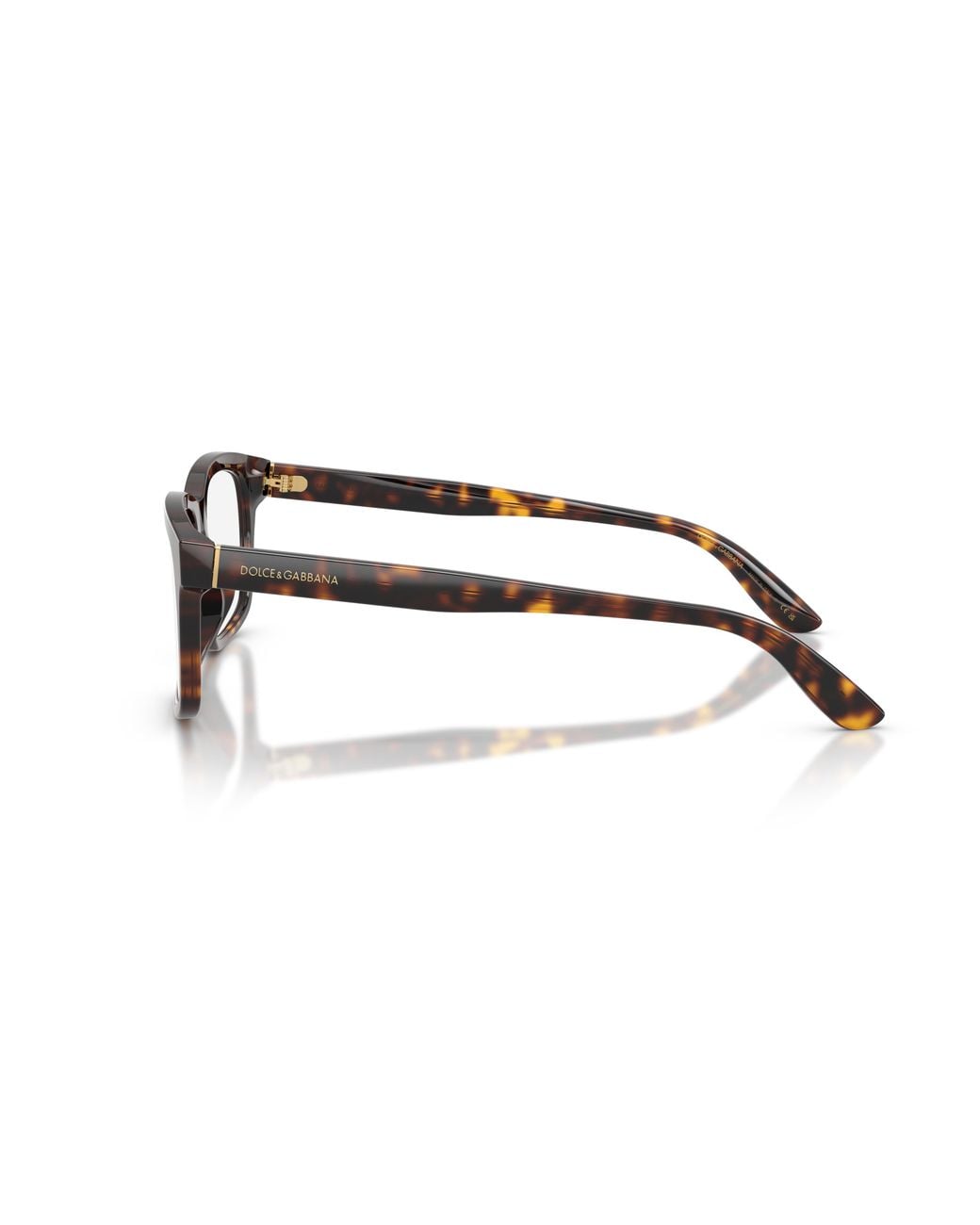 Dolce & Gabbana Black Dg3453 502 Optical Frames Acetate Transparent Squared Normal for men