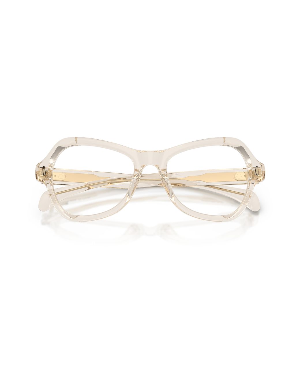 Moncler Black Me2038U Elegra 3003 Optical Frames Acetate Transparent Butterfly Normal