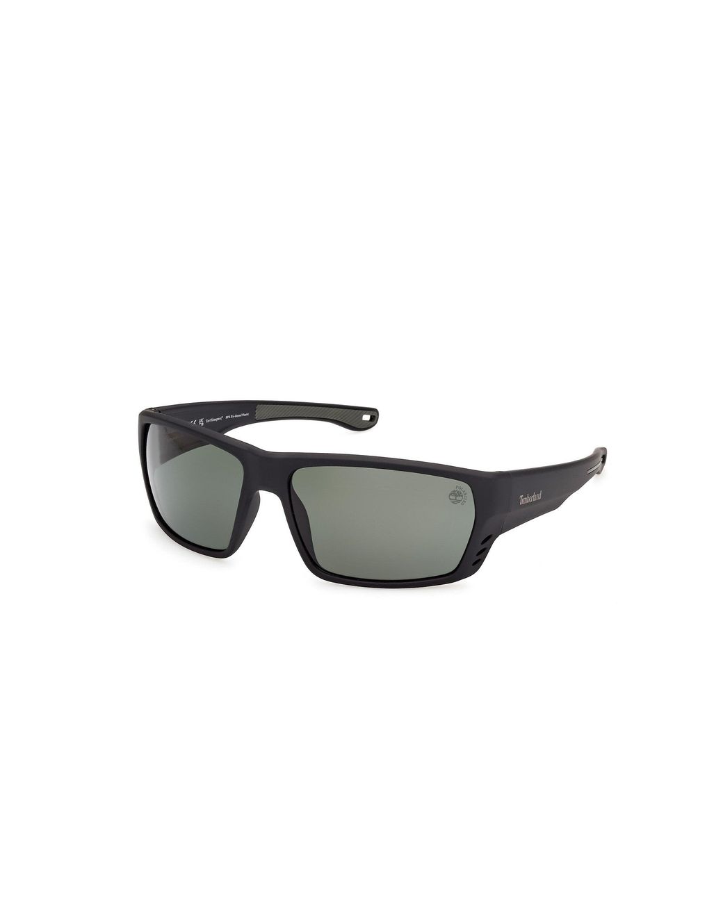Timberland Black Tb00002 02R Sunglasses Injected Squared Polarized for men