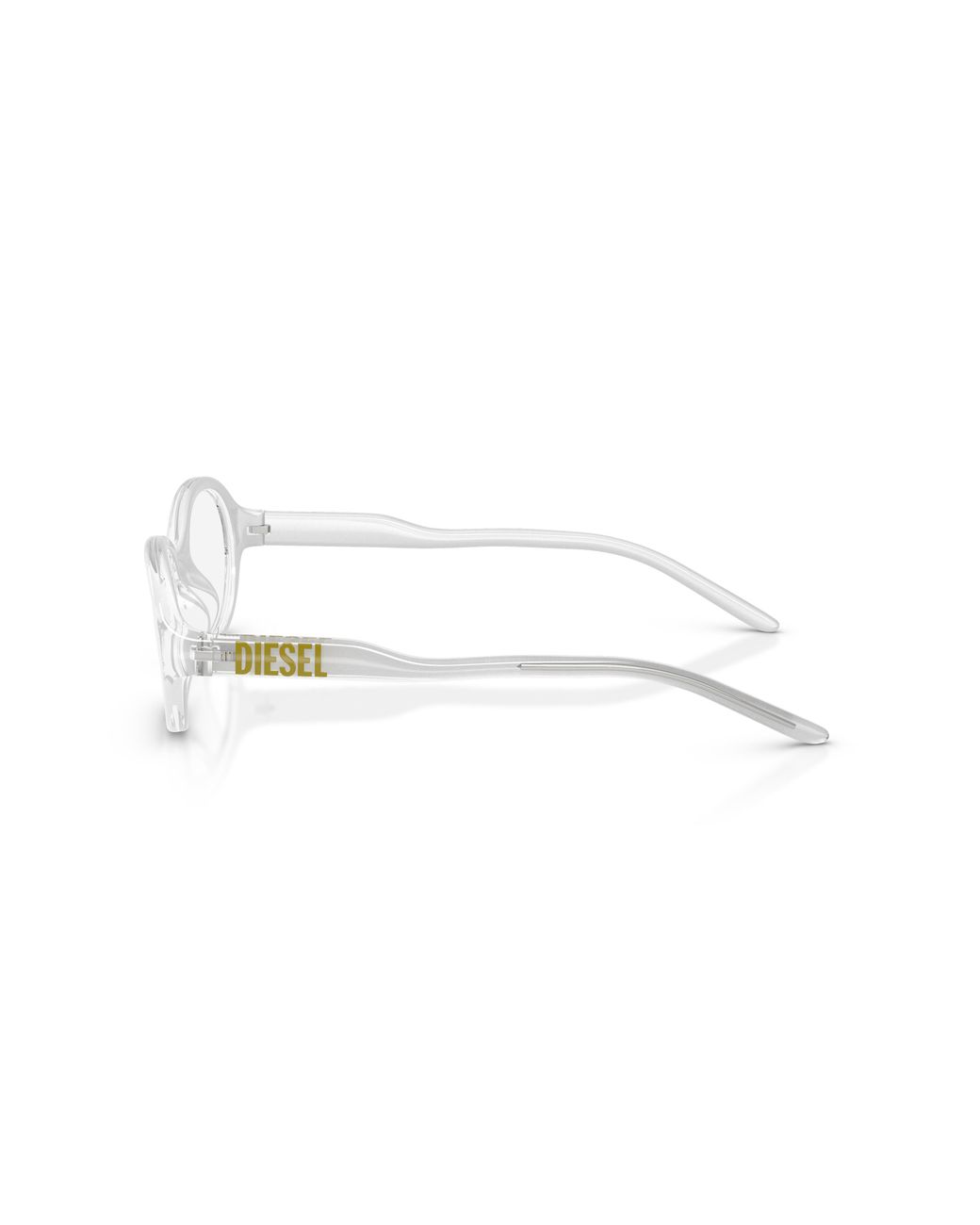 DIESEL Black Dl6014U 2029 Optical Frames Injected Transparent Round Normal