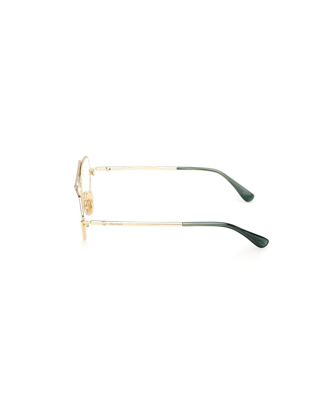 Max Mara Black Mm5202-B 032 Optical Frames Metal Round Normal