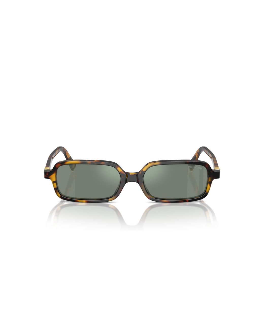 Miu Miu Black Mu 11Zs Vau04M Sunglasses Acetate Squared Normal