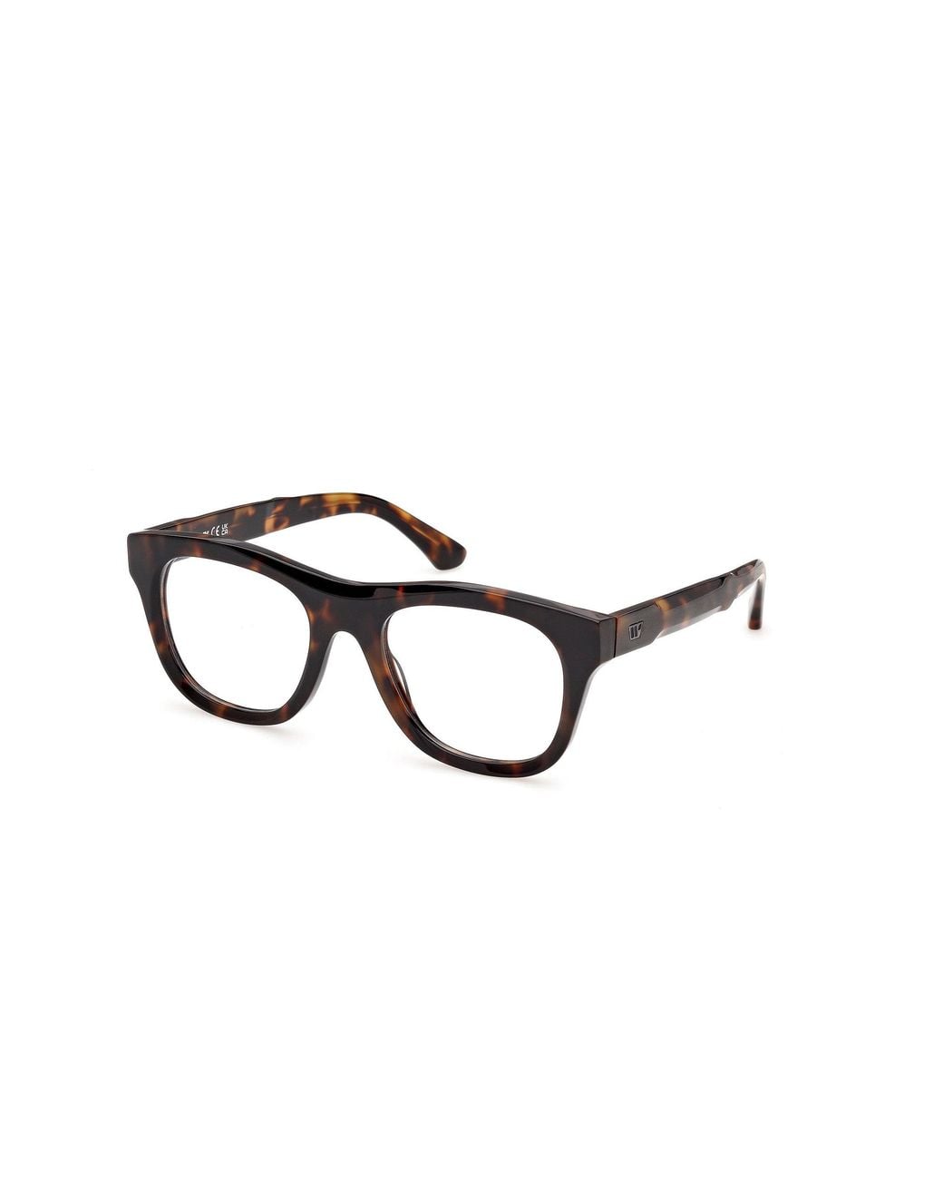 Web Black We5485 52 Optical Frames Acetate Squared Normal for men