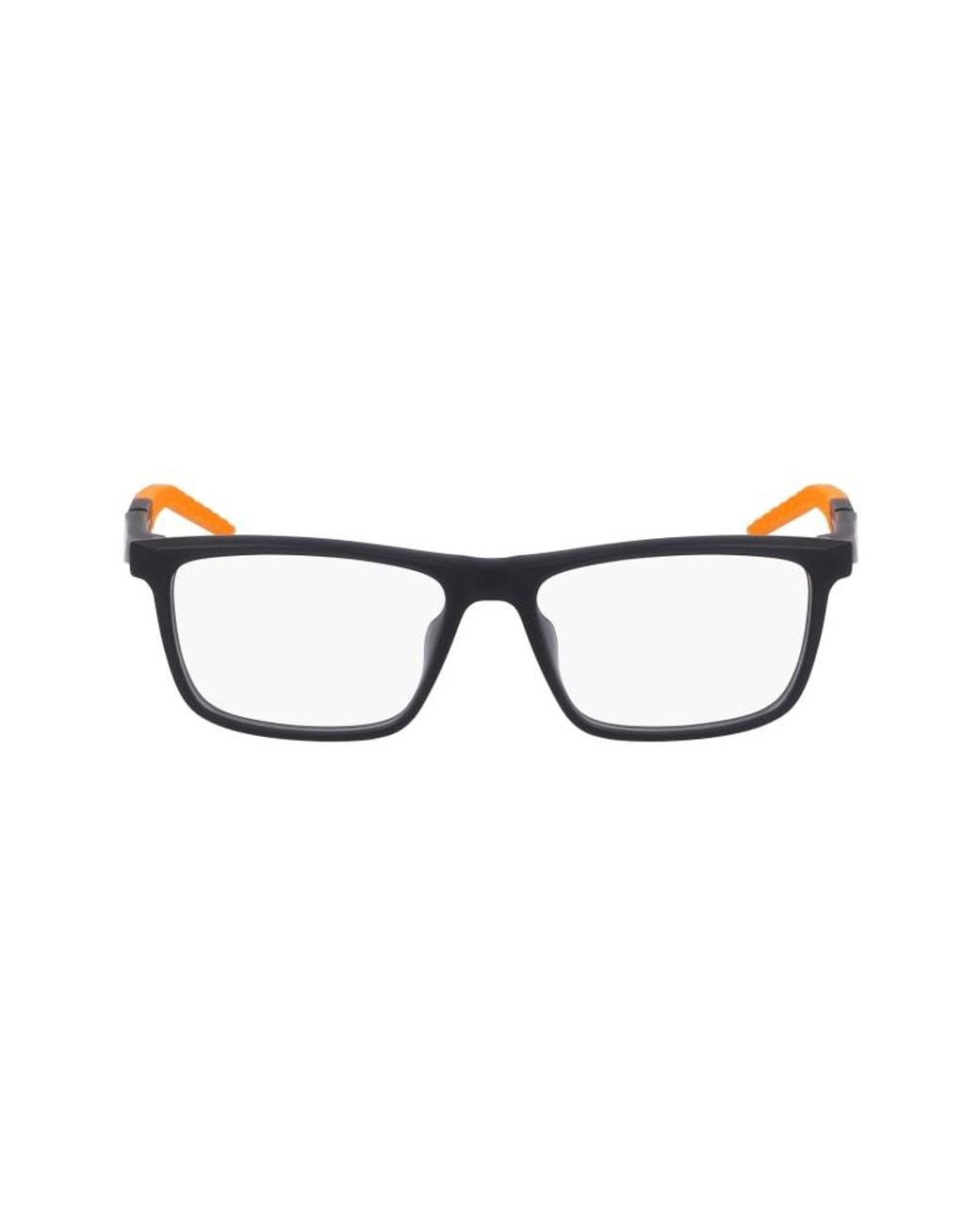 Nike Black 7057 033 Optical Frames Bio-Inject Squared Normal Photochromatic for men