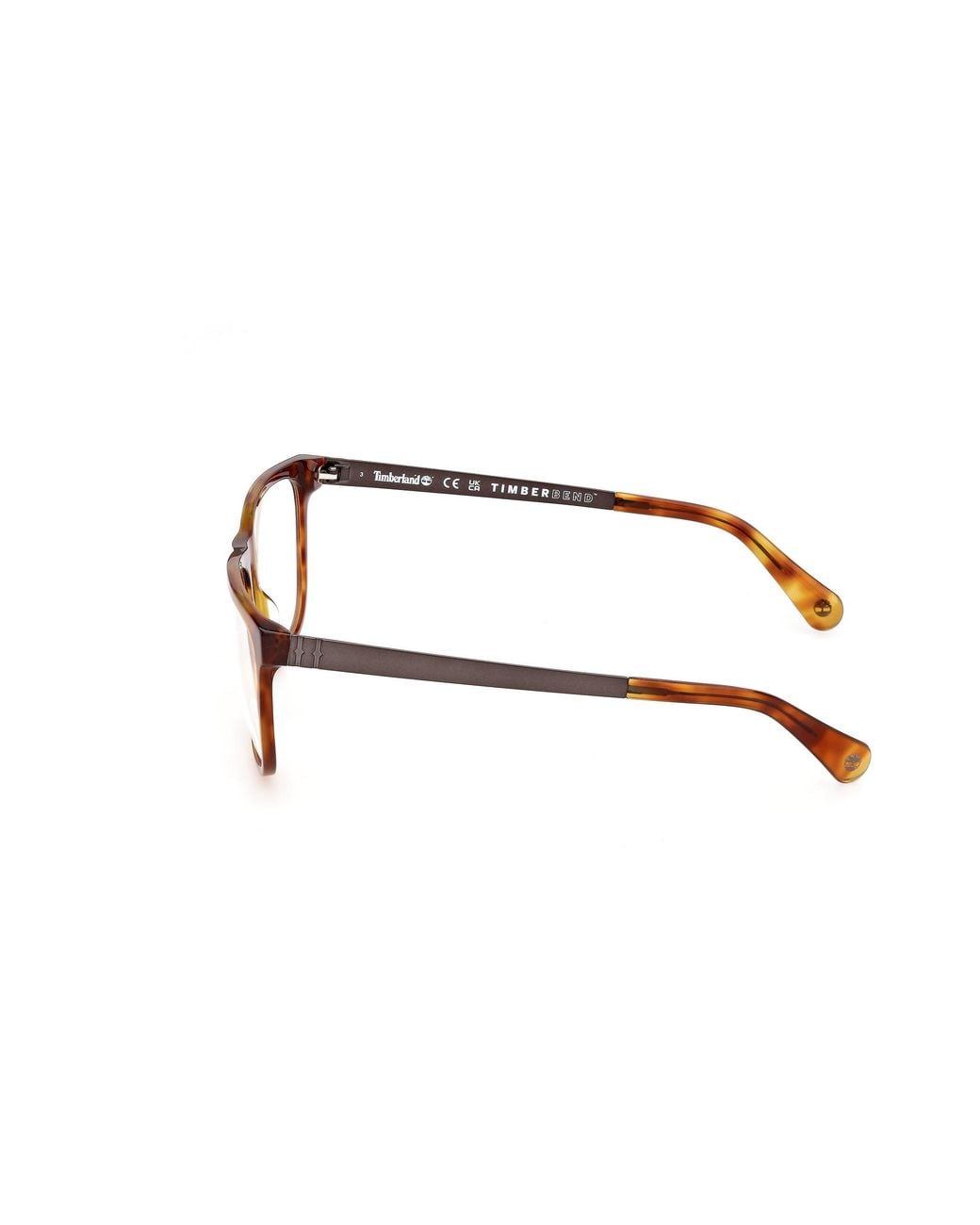 Timberland Black Tb50087 56 Optical Frames Acetate Squared Normal for men