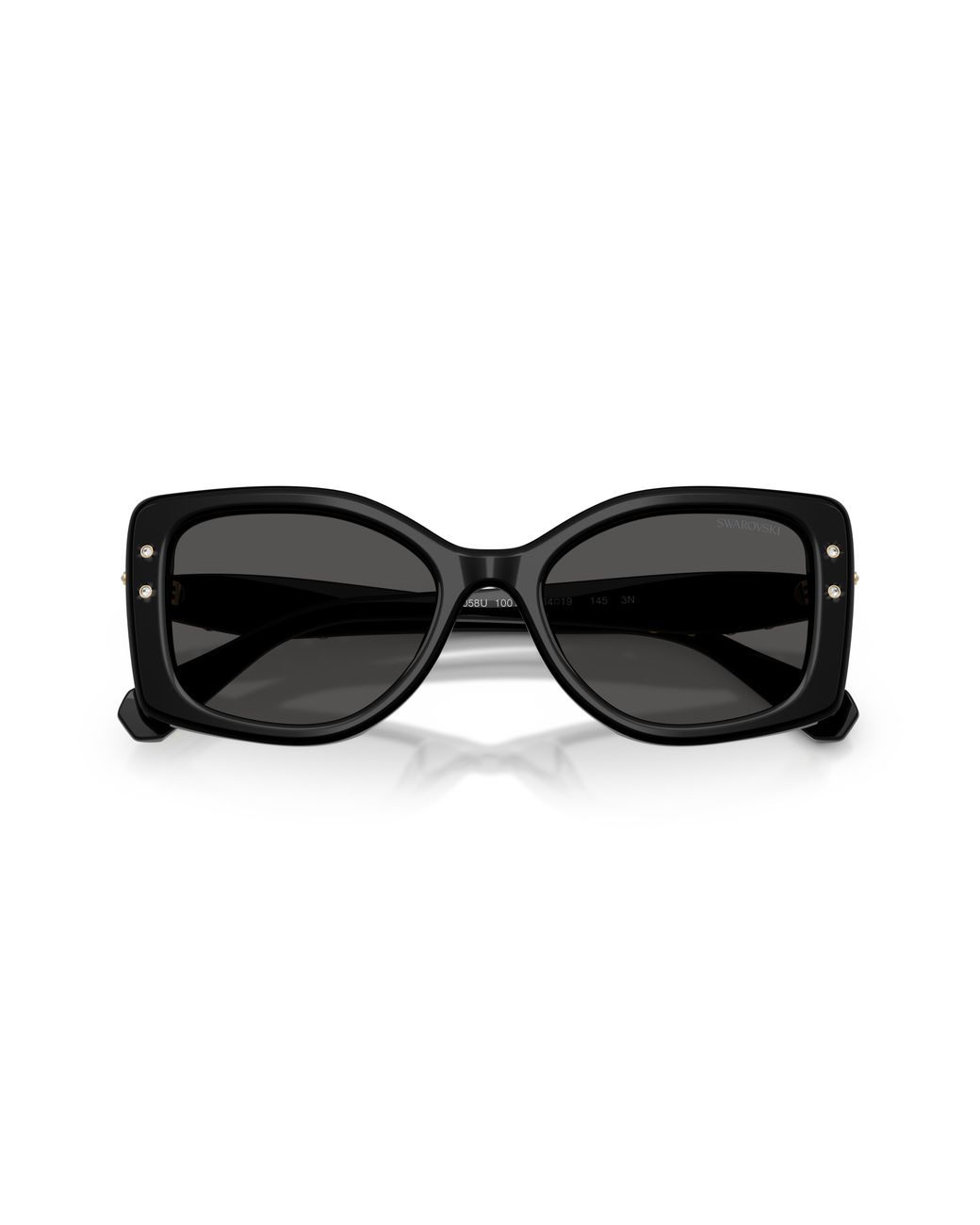 Swarovski Black Sk6058U 100187 Sunglasses Acetate Pillow Normal