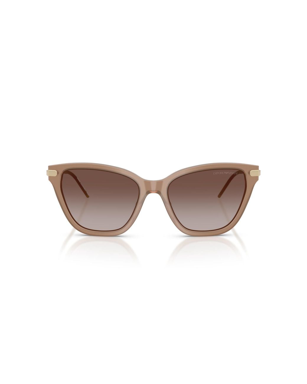 Emporio Armani Black Ea4251 626313 Sunglasses Acetate Cat Eye Normal Shaded