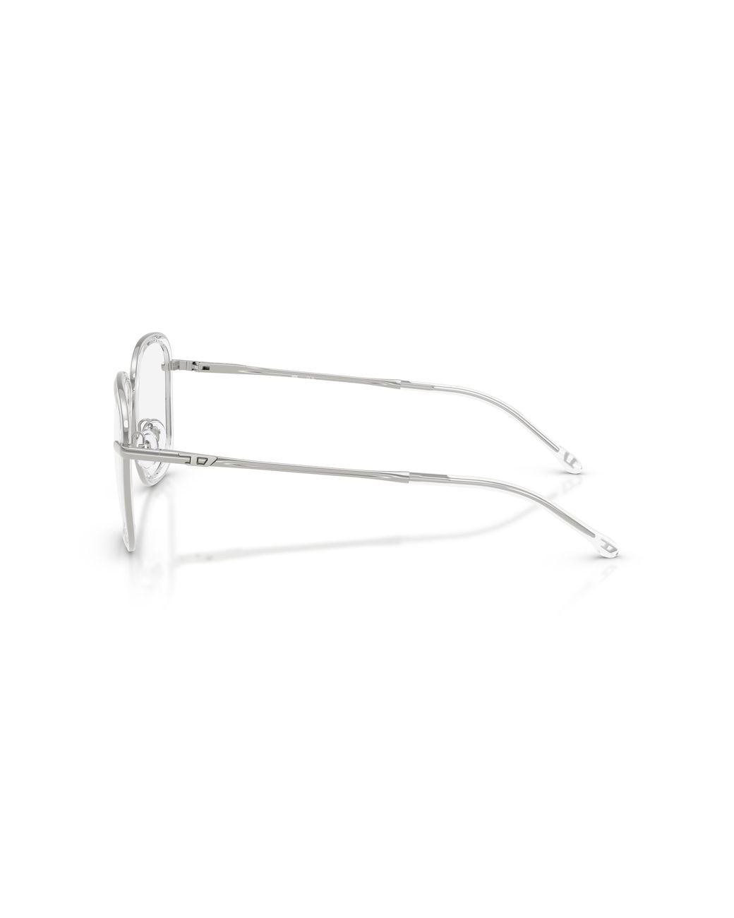 DIESEL Black Dl5009 1001 Optical Frames Metal Round Normal