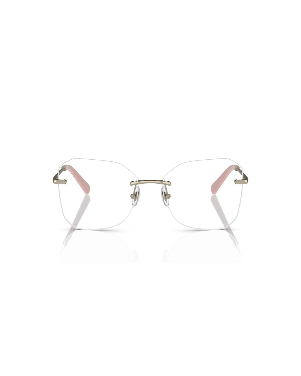 Tiffany & Co Black Tf1150 6021 Optical Frames Metal Geometric Normal