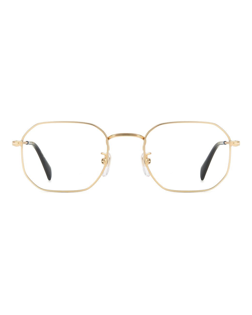 David Beckham Black Db 1151 Aoz Optical Frames Metal Geometric for men