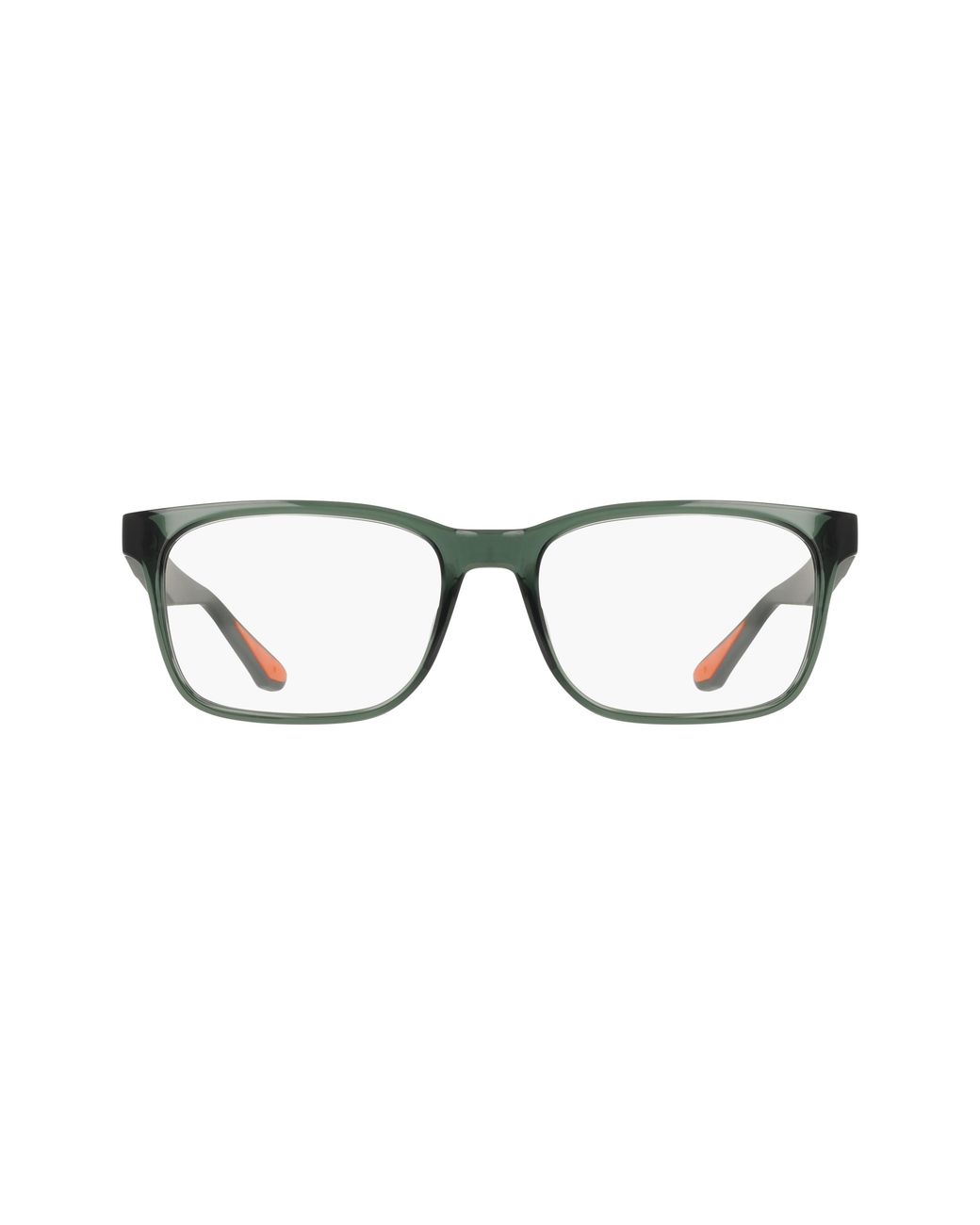 Nike Black 7415 302 Optical Frames Bio-Injected Squared Normal for men
